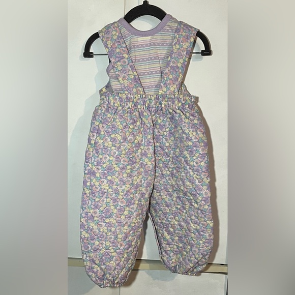 Two piece vintage overalls and shirts from playstuff size 18 months [H-27] - Picture 3 of 10